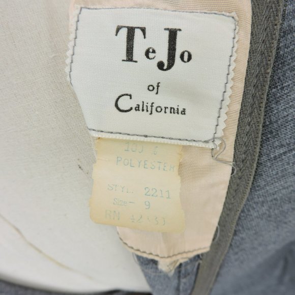 Vintage Tejo Of California Women's Dress  Size 9 - Picture 12 of 14